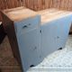 Ancienne armoire vintage art deco placard meuble dresse buffet dressoir