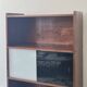 Grande bibliothèque bois mi- fermée par Rozaffy Éd.Meuble Oscar, design 50