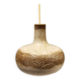 Small ceramic hanging lamp, by Danish Axel Larsen for his own company Axella,stamped inside the lamp