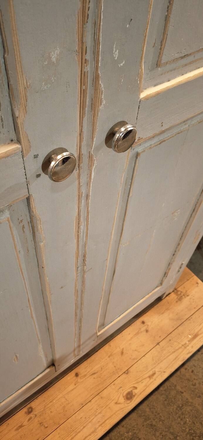 Antique pine wardrobe
