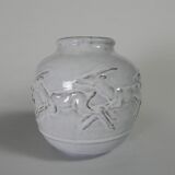Mobach vase with deer, model 217 by Bouke and Klaas Mobach, 1960s