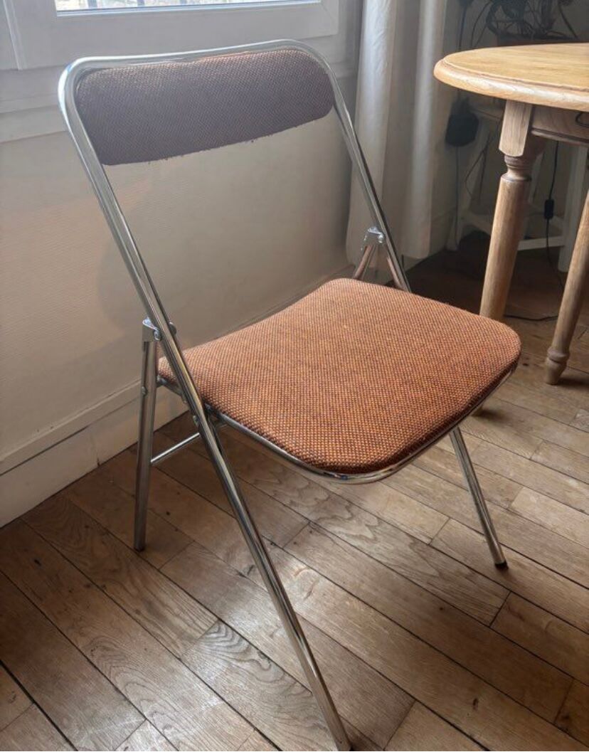 Souvignet folding chairs 1970s - made in france