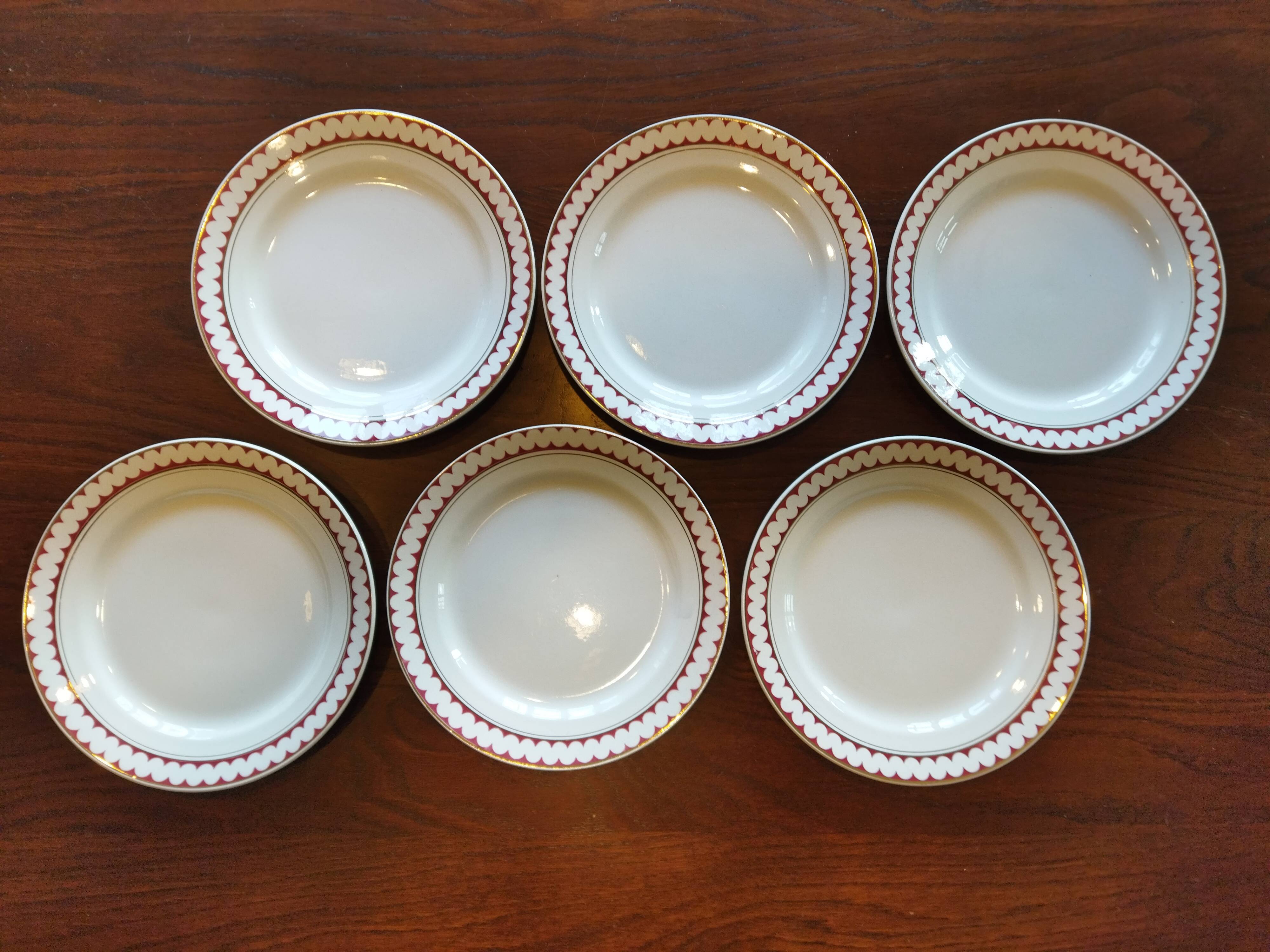 12 flat plates K&G Lunéville, Madrigal model
