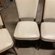 4 chaises skaï vintage années 60