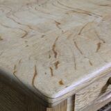 Vintage Danish oak coffee table by Henning Kjærnulf, 1960s