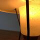 Small tripod table lamp in copper, 1950s.