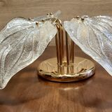 Plafonnier en verre de Murano, Navaresi, Italie, années 1980