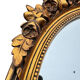 Round mirror with ribbon in Louis XVI style – 19th century