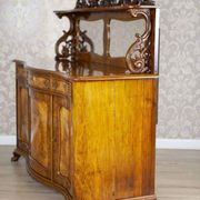 Buffet Rococo Revival en noyer et placage, 1850