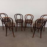 Thonet Bistro Chairs, Set of 6