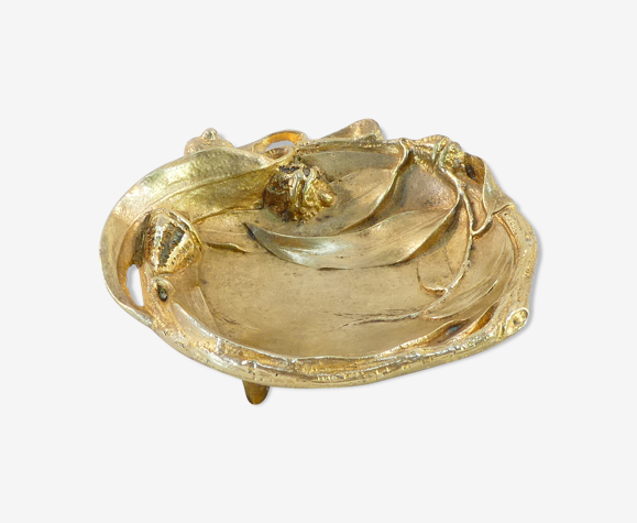 Coupelle vide poche art nouveau en bronze signé A. Marionnet