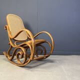 Vintage bentwood rocking chair, 1960s