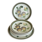 Gien dessert plates