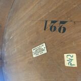 Art Nouveau Rosewood pedestal table