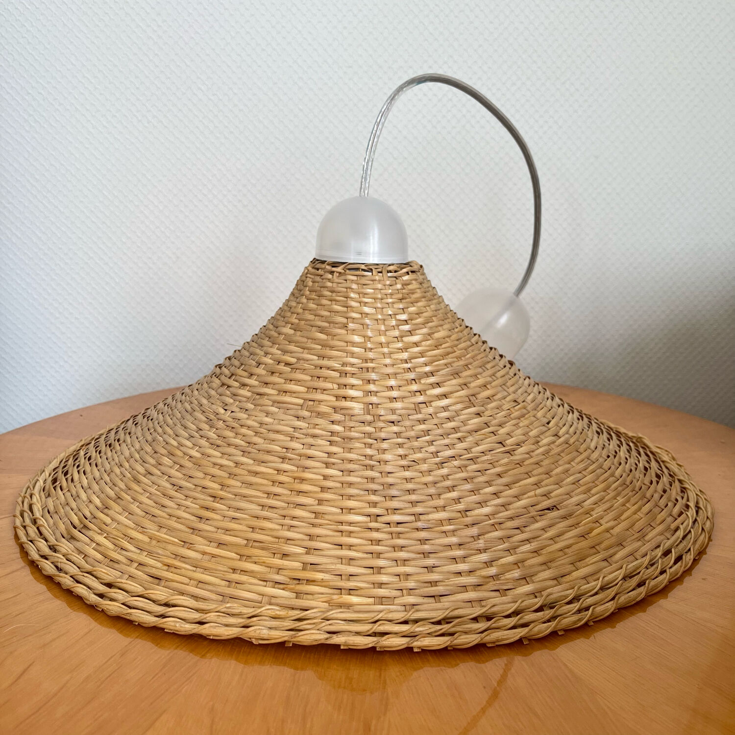 Vintage rattan pendant lamp