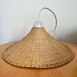 Vintage rattan pendant lamp