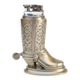 Briquet de table décoratif en forme de botte de cow-boy