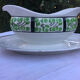 Old sauce boat made in France Digoin Sarreguemines
