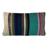 Vintage turkish handmade cushion cover , 30 x 50 cm