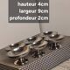 Coupes inox