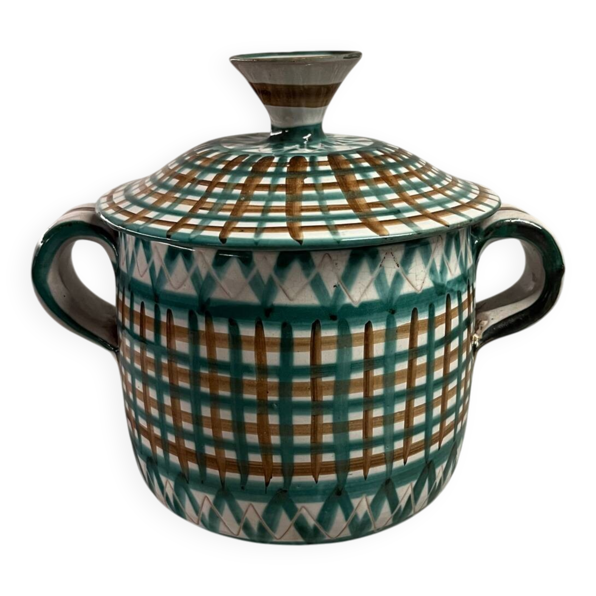 Robert Picault ceramic soup tureen or lidded pot