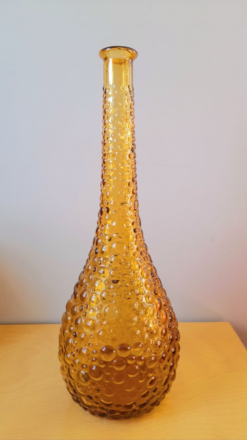 Italian carafe Amber Empoli