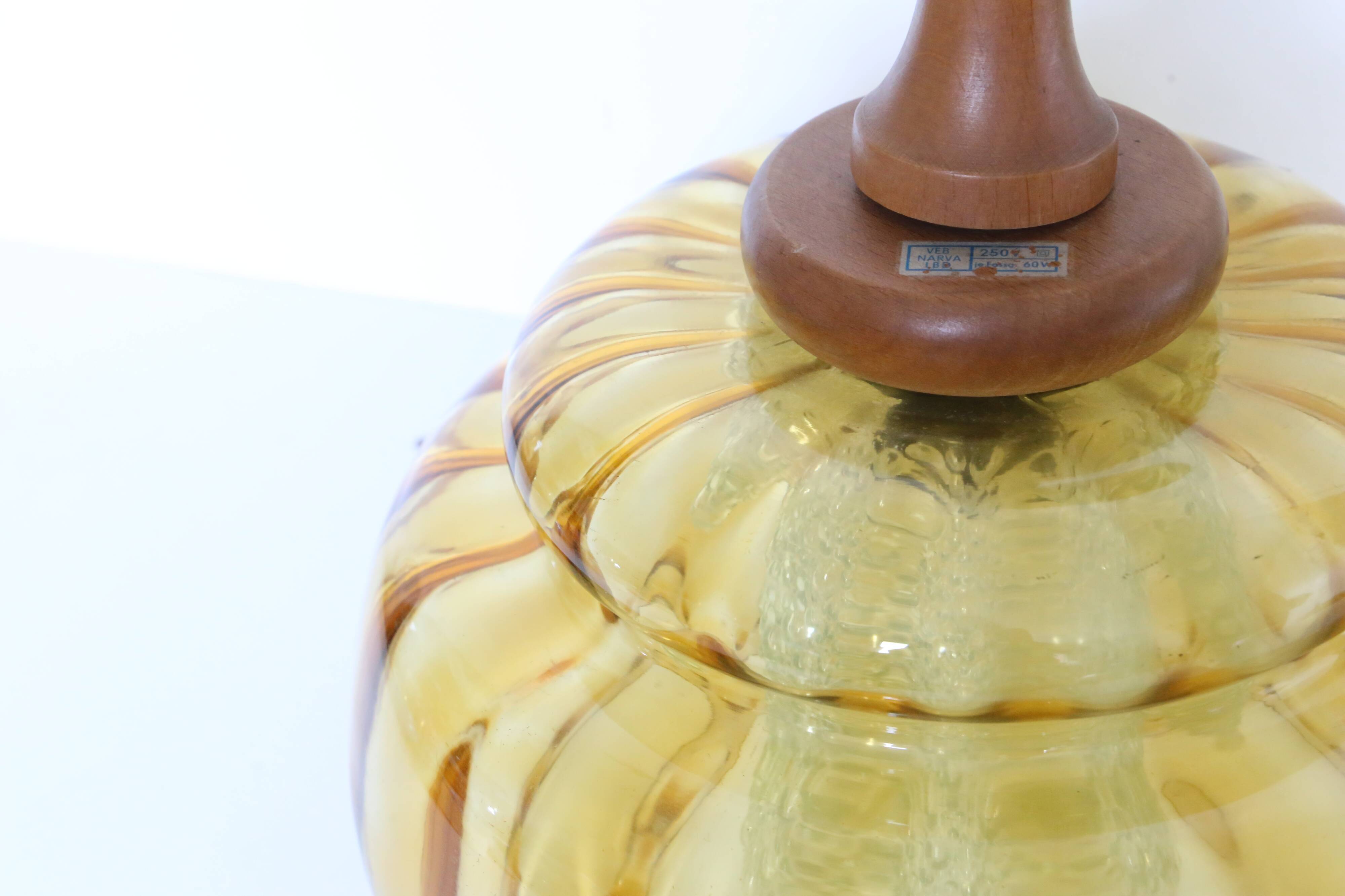 Vintage chandelier Veb Narva, vintage German