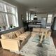 Modular sofa Poltrona Frau model Socrates in beige leather