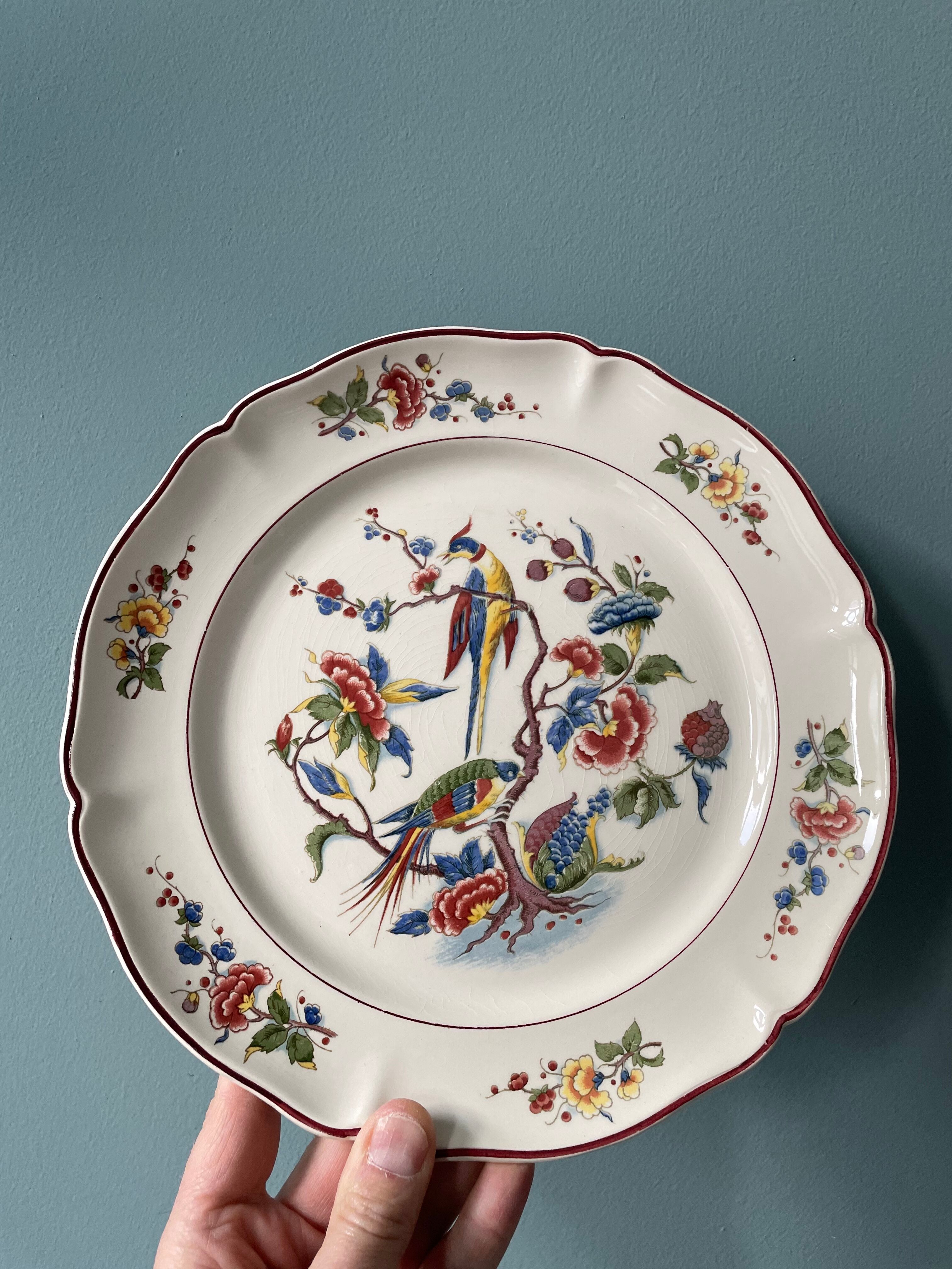 Set of 12 flat plates Villeroy and Boch, Phoenix model