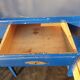 Art deco office blue roy 5 drawers