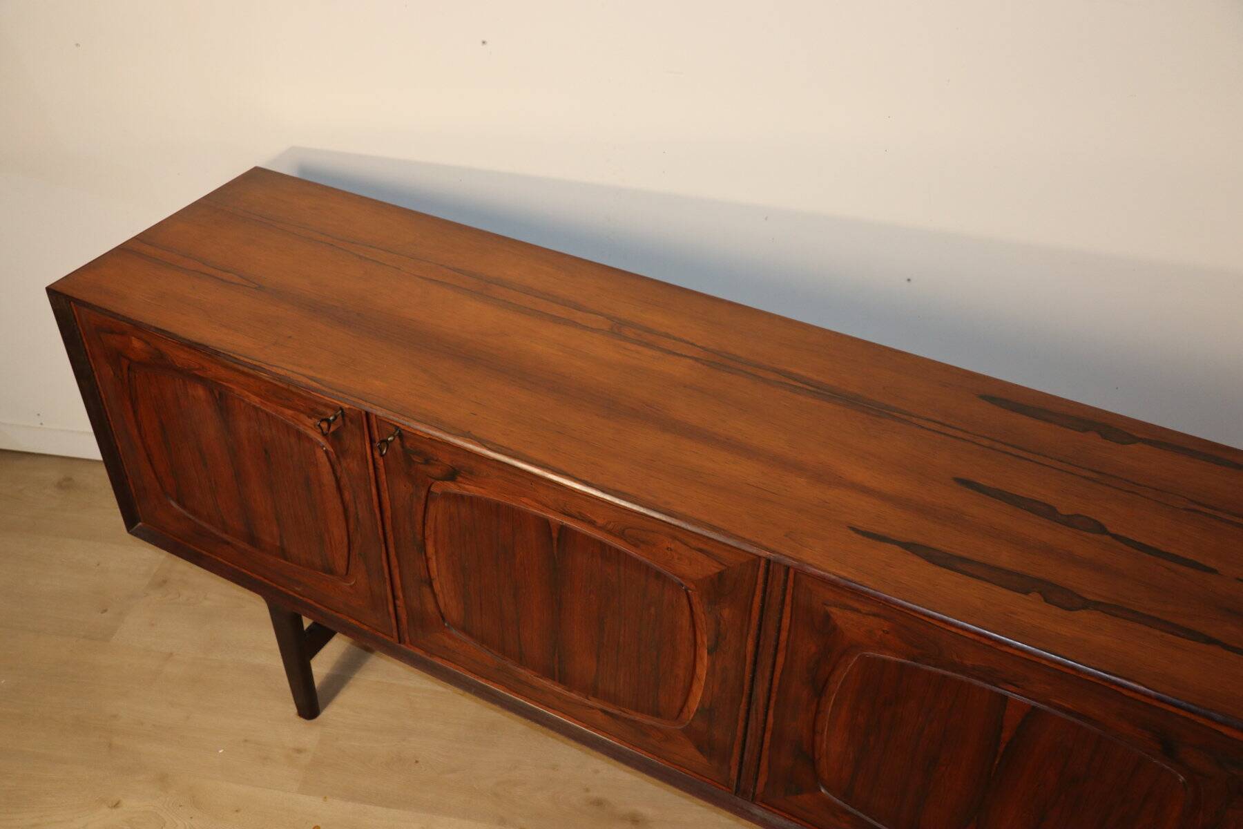 Scandinavian enfilade in rosewood by Fredrik Kayser, 1960