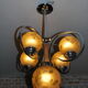 Lustre art déco signé Deveau