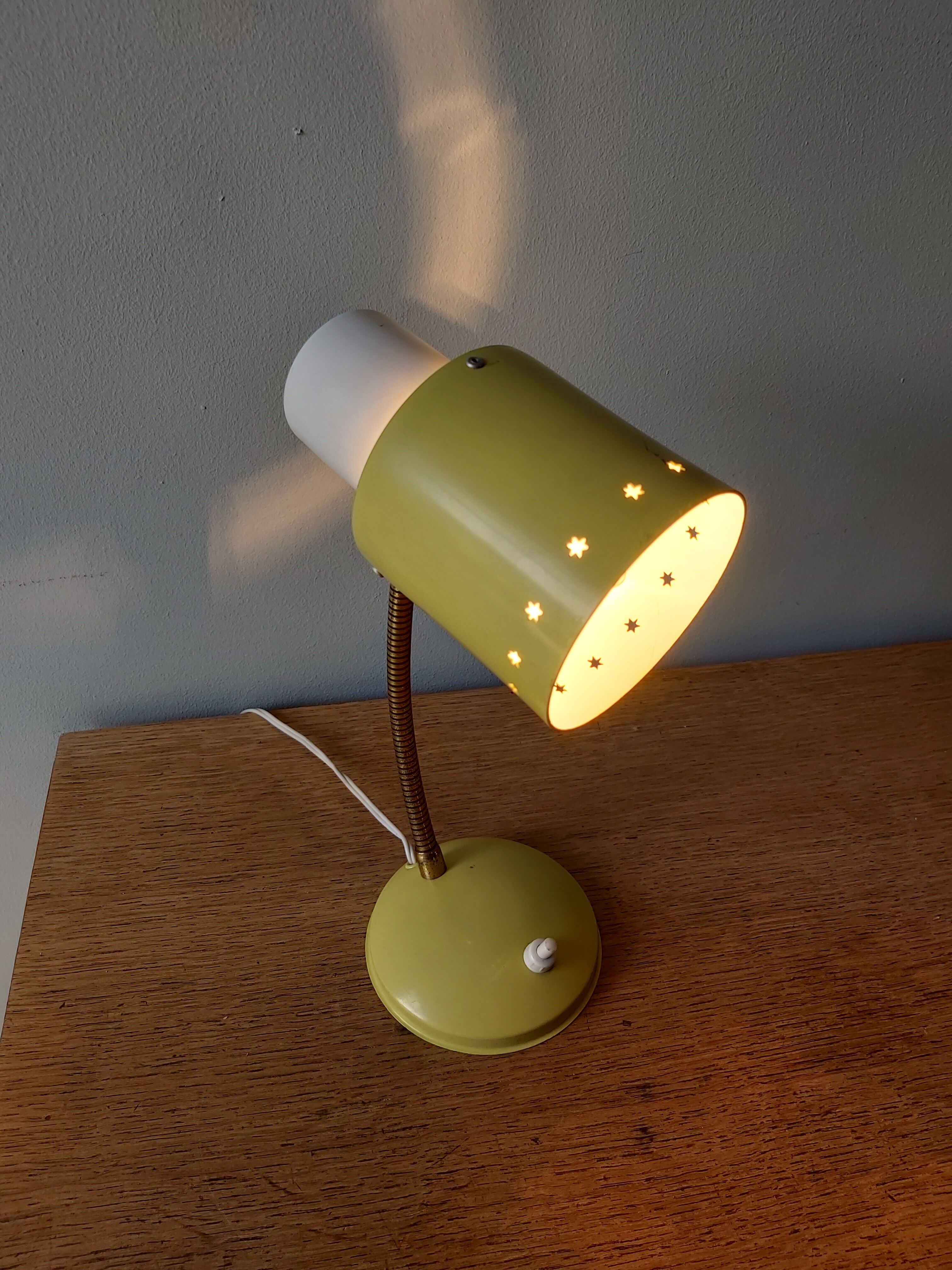 Lampe vintage, design italien, années 50