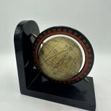 Globe map bookend