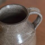 Signed sandstone pitcher