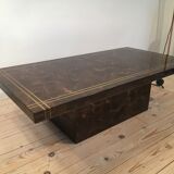 1970s lasca coffee table