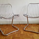 4 chairs by Gastone Rinaldi for Rima 1970