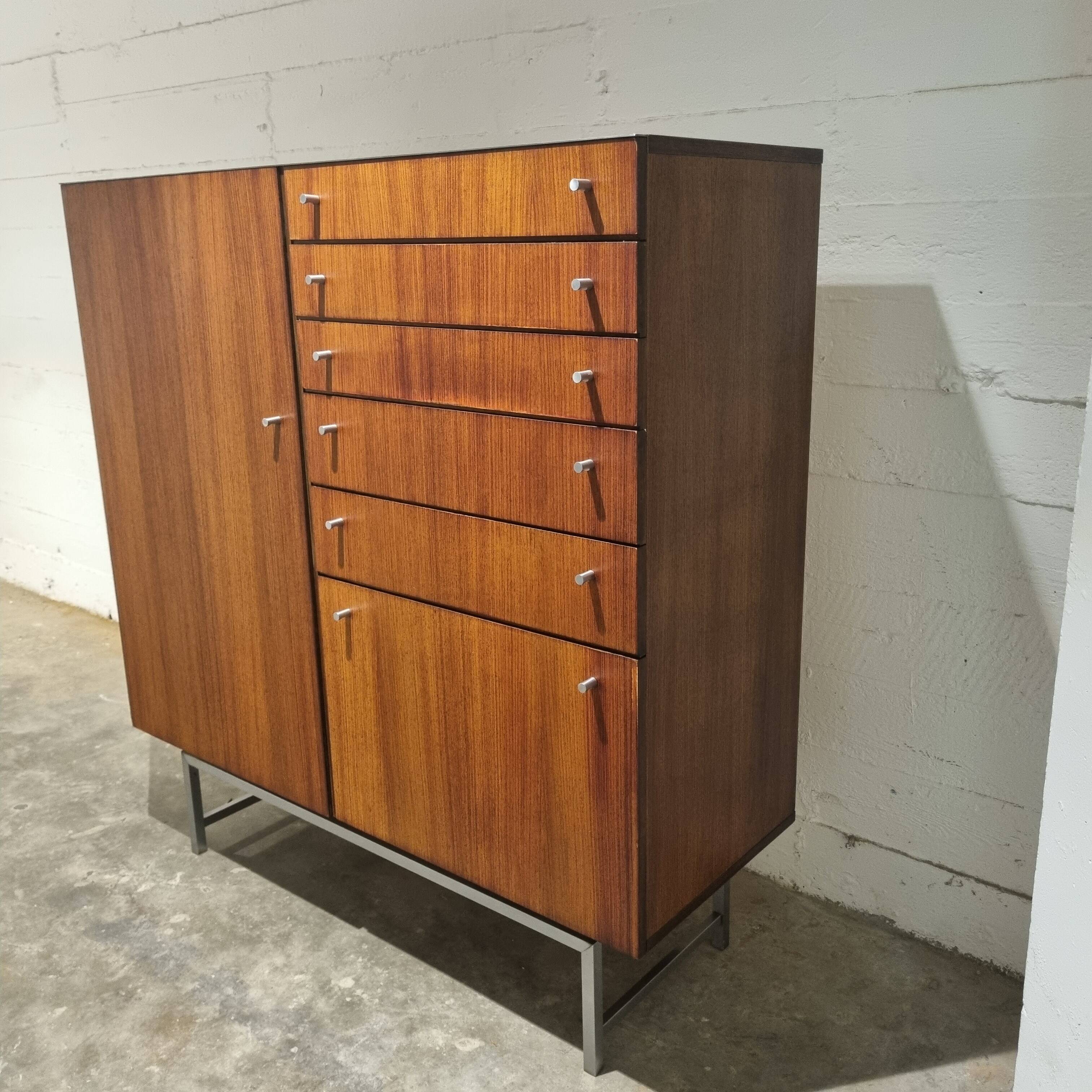 Drawing Room Cupboard VSJ-125 by K  Günther and H  Brechtmann for Fristho F