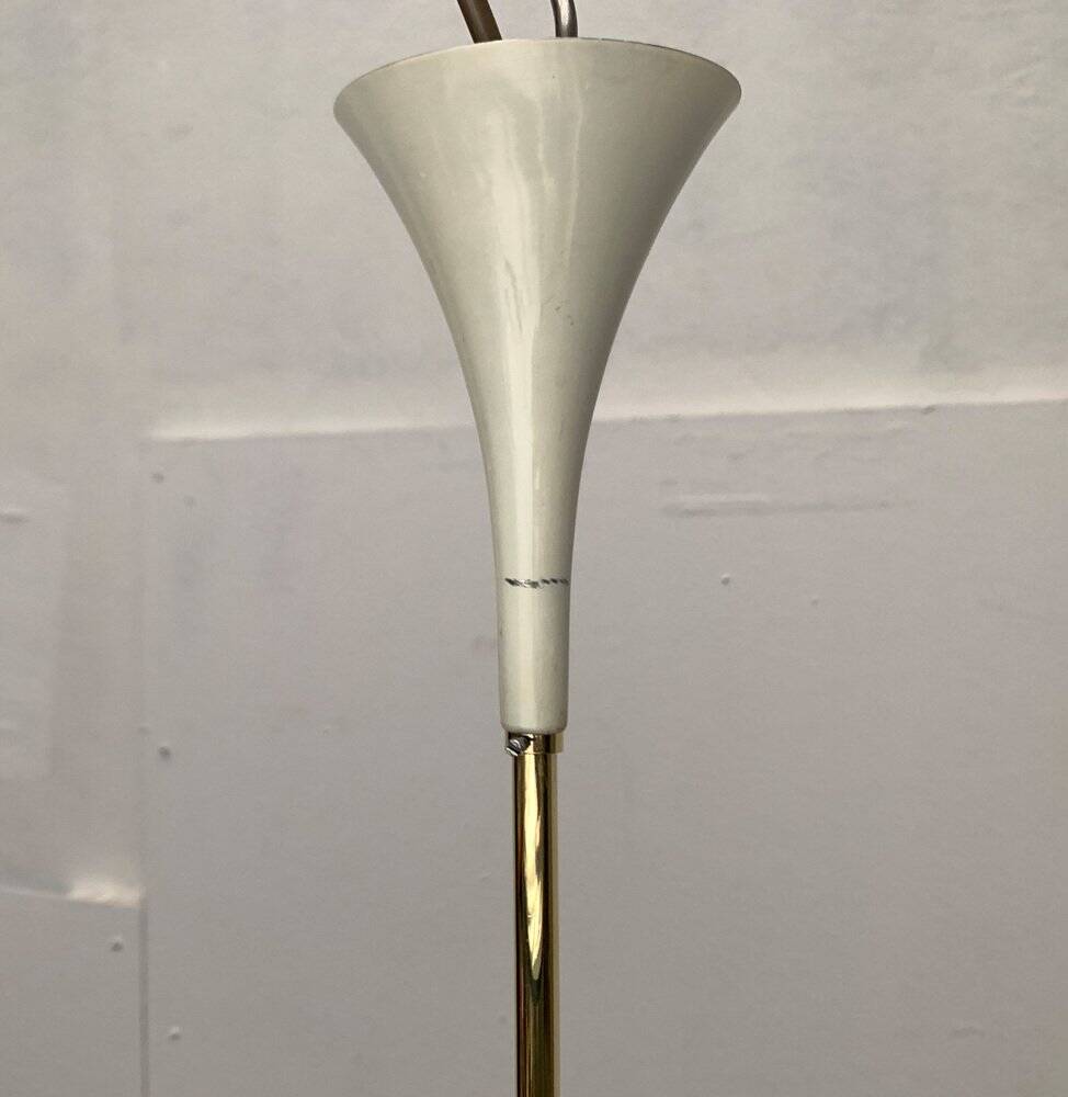 Austrian flower chandelier by Emil Stejnar for Rupert Nikoll, Vienna, Austria, 1950s.