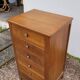 Commode meuble à tiroirs pied compas vintage- 1950s