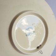 Old Longchamp pink iron earth dish