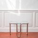Chrome and glass coffee table by Ezio Didone, Italy, 1970s