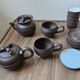 Yixing clay tea set
