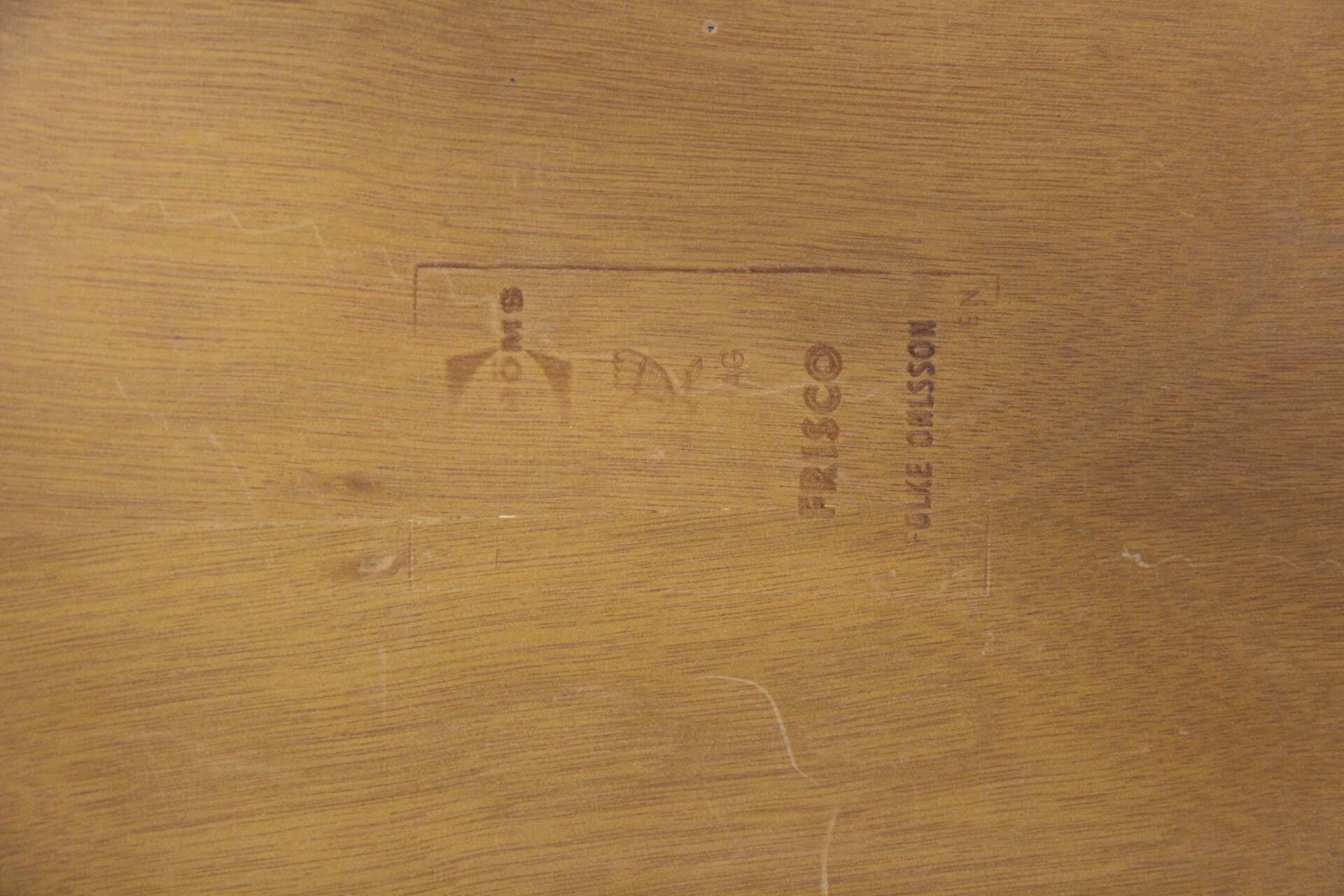 "Frisco" teak side table, Folke Ohlson, Sweden, 1960