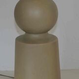 Lamp of the 7's years in ceramic