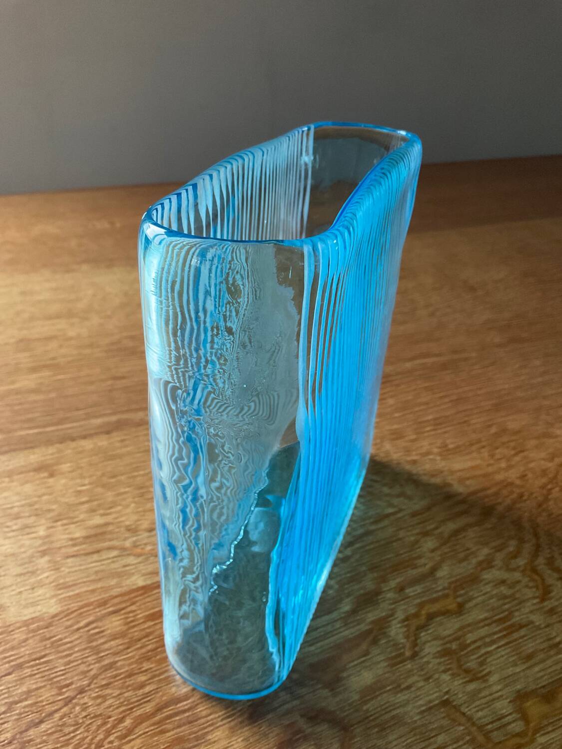 Vintage glass paste vase