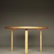 Table à manger L-leg Modèle 91 par Alvar Aalto pour Artek Finlande, années 1940.