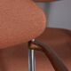 Set of 5 vintage 1980s Coro chairs with armrests, designed by Origlia