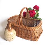 Old wicker basket