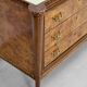 Buffet, cabinet Art Déco vintage italien en noyer foncé